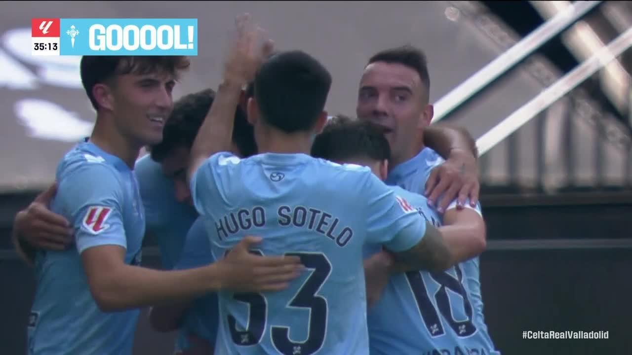 Borja Iglesias gets on the scoresheet for Celta Vigo