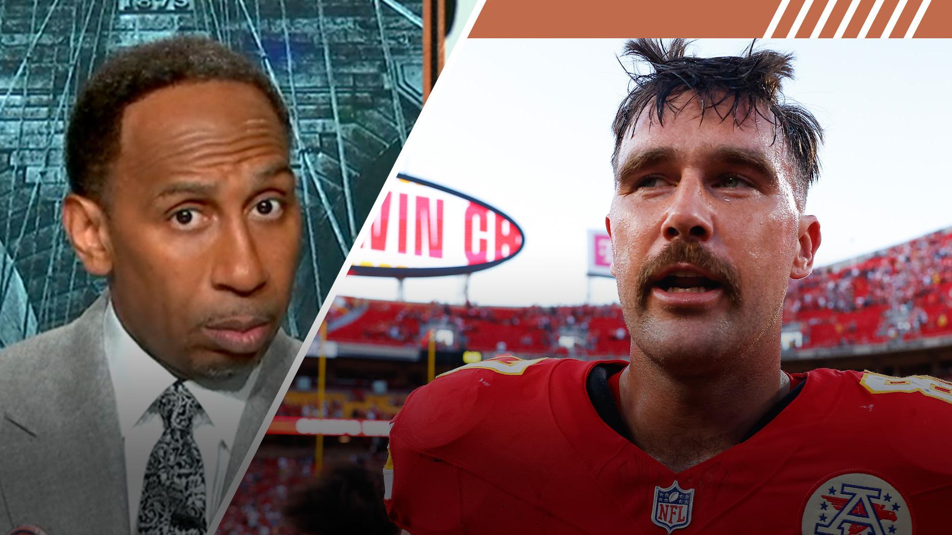 Stephen A.: We saw more Taylor Swift than Travis Kelce vs. Bengals