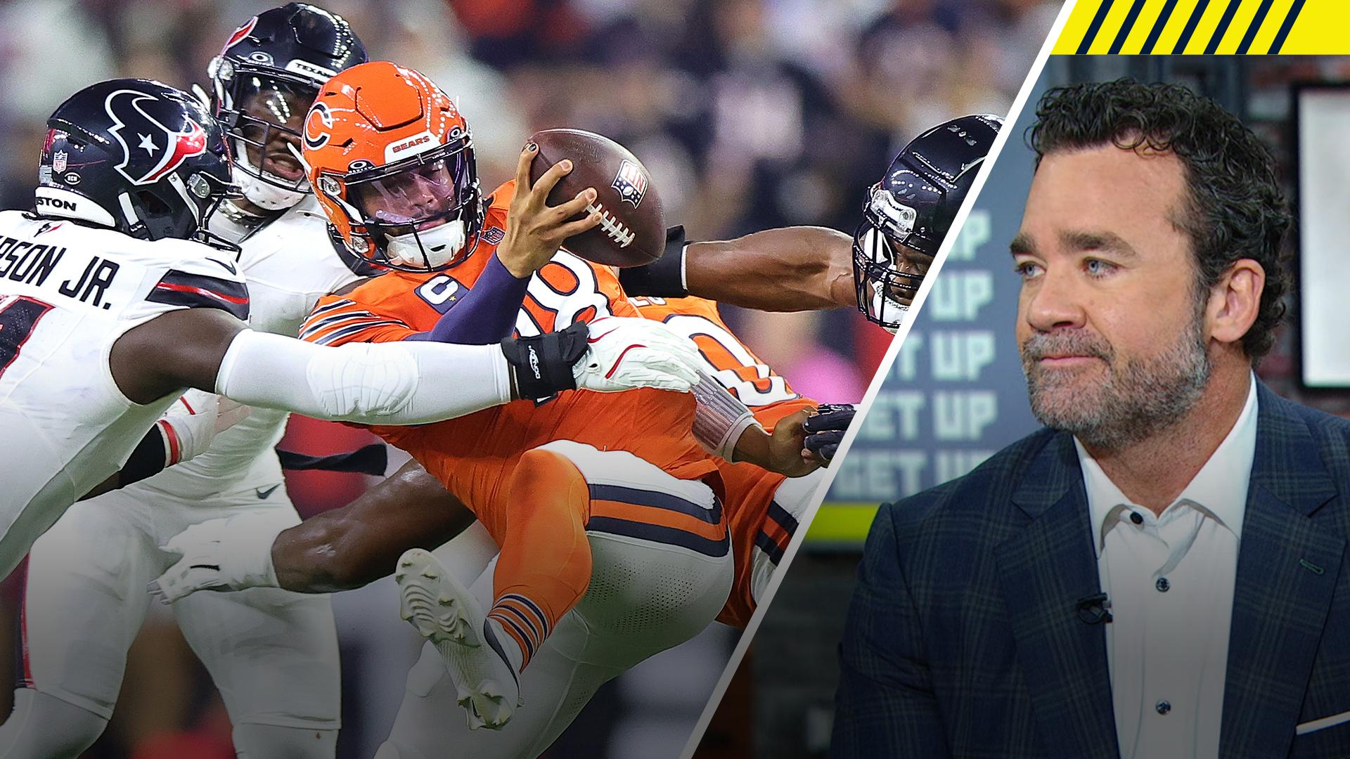 Jeff Saturday rips Bears' 'atrocious' O-line