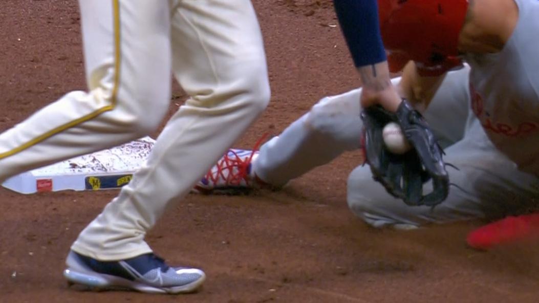 You be the judge: Did Trea Turner get tagged stealing 2nd?