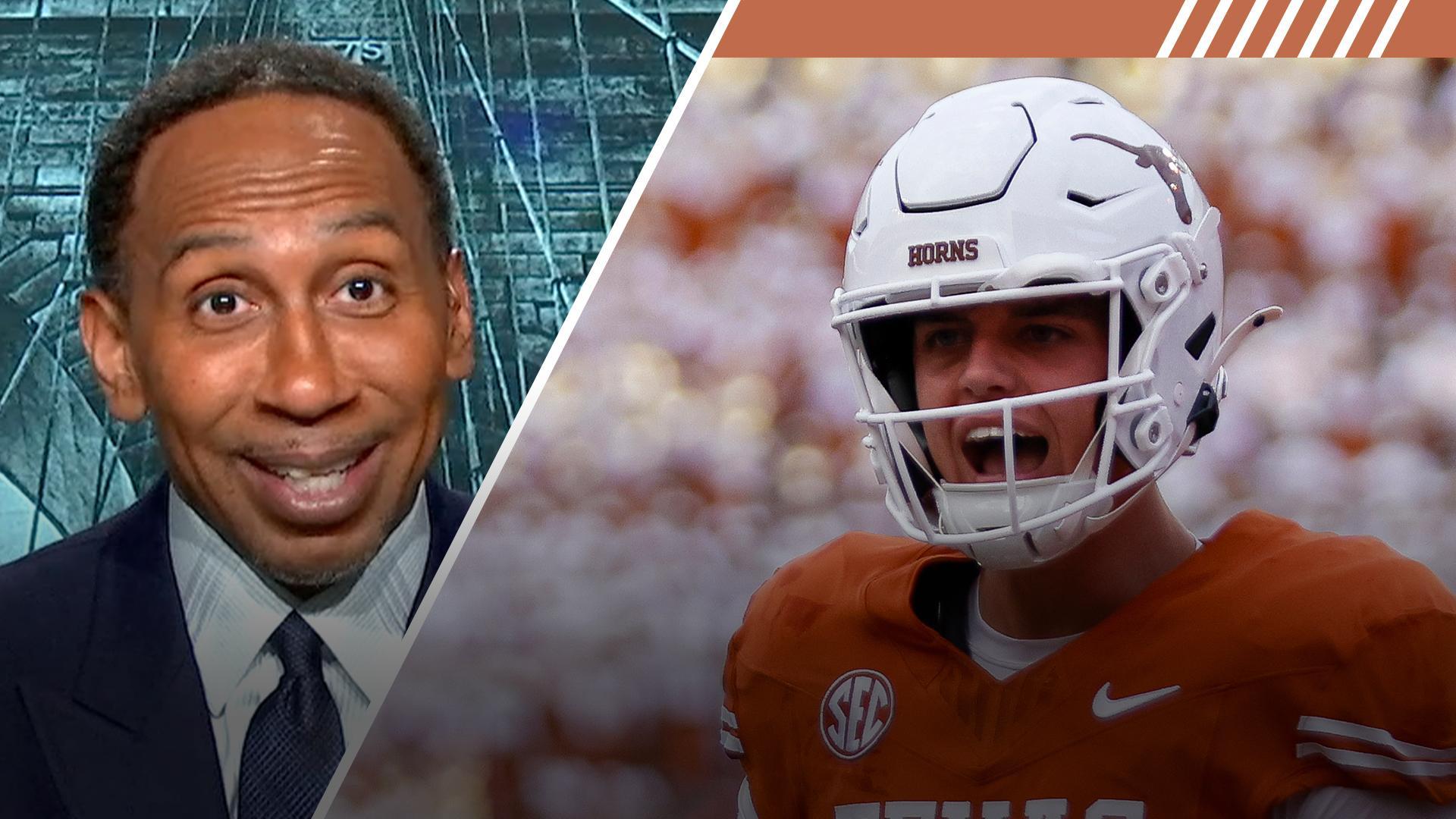 Stephen A. isn't ready to anoint Arch Manning just yet