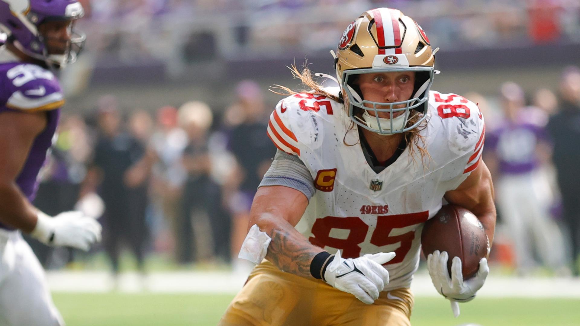 Why the Rams is an 'awesome matchup' for George Kittle