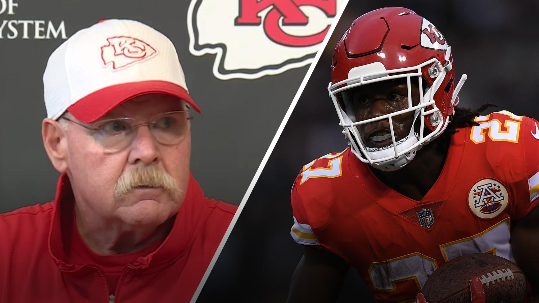 Andy Reid on Kareem Hunt's return: 'He's grown up'