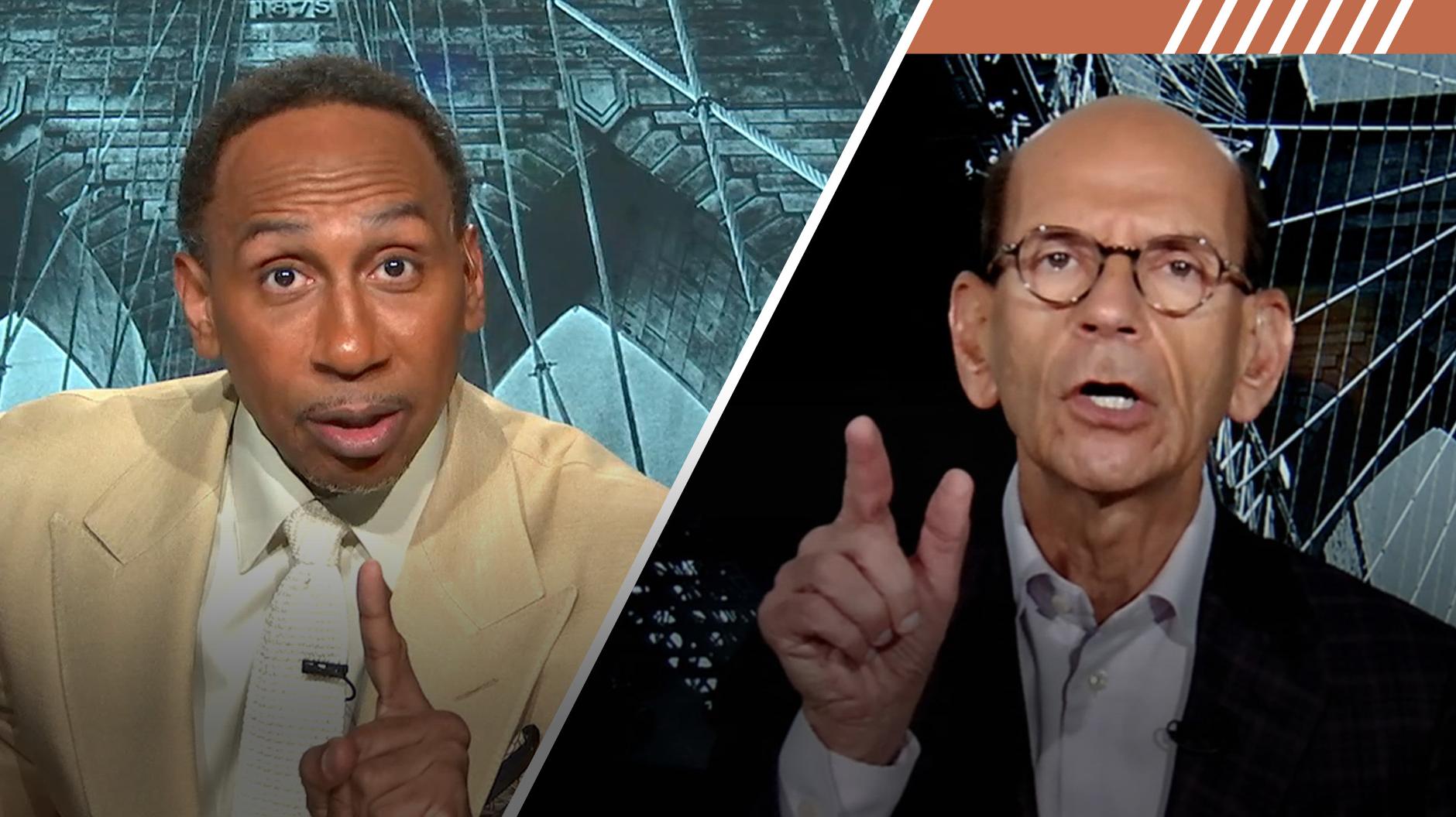 Finebaum berates Stephen A. for defending Deion Sanders