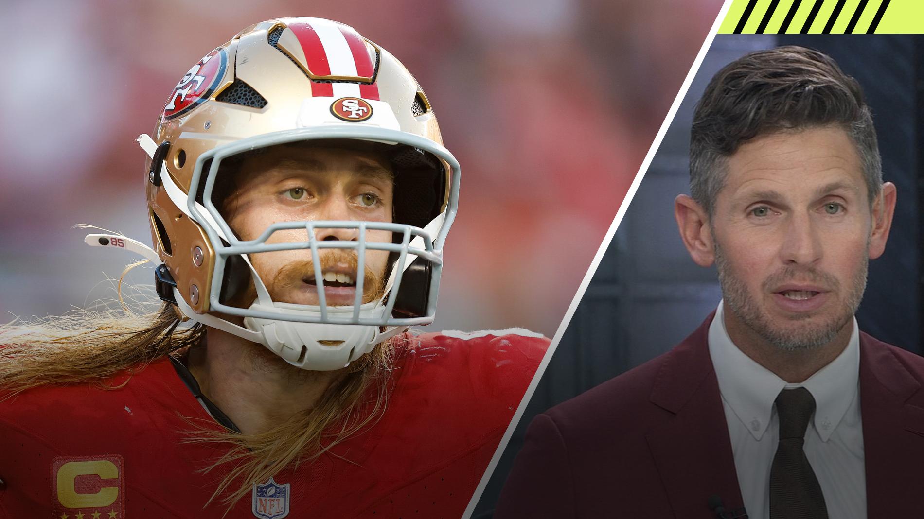 What George Kittle's hamstring injury means for 49ers-Rams