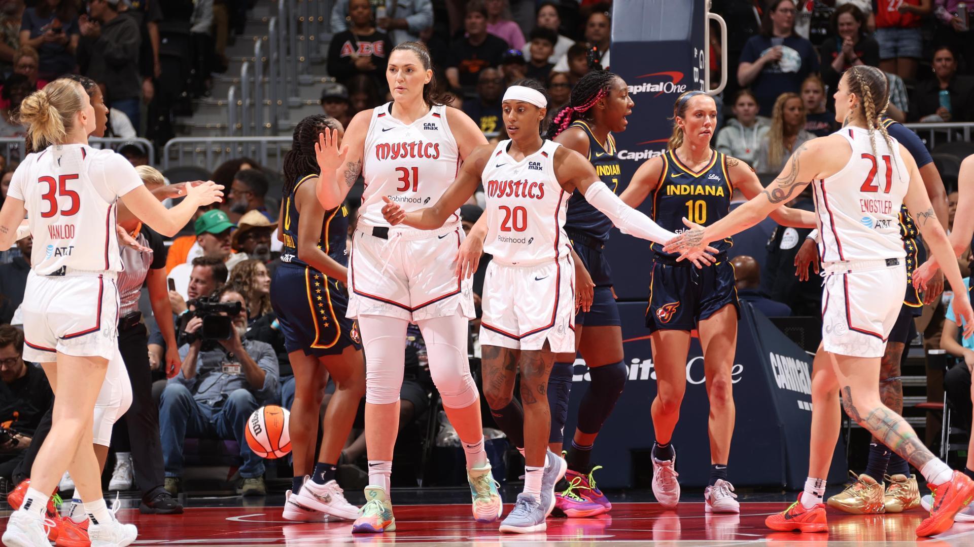 Fever-Mystics set WNBA attendance record with 20,711 fans