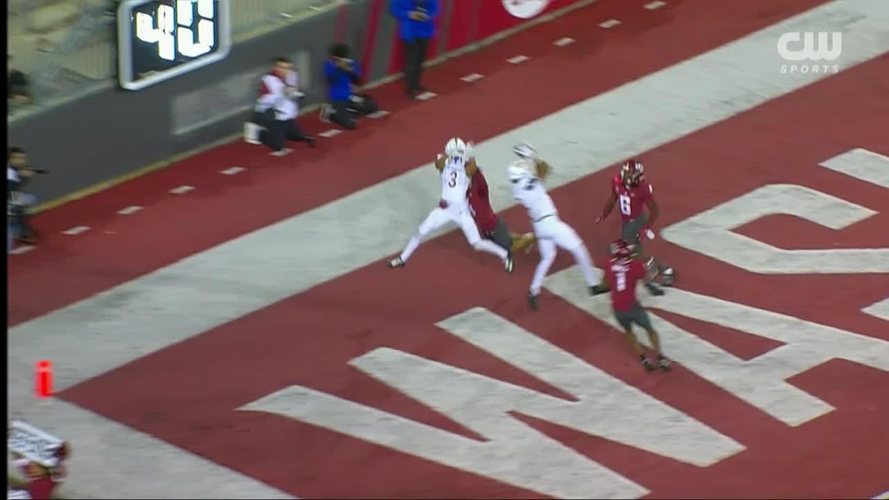 San Jose State's Hurry's amazing grab sets up his 4th-down go-ahead catch