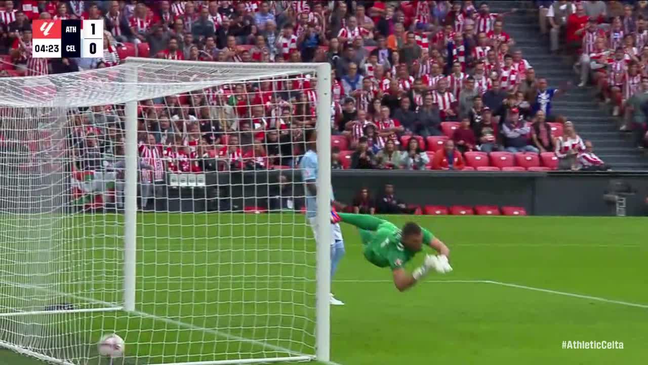 Gorka Guruzeta scores goal for Athletic Club