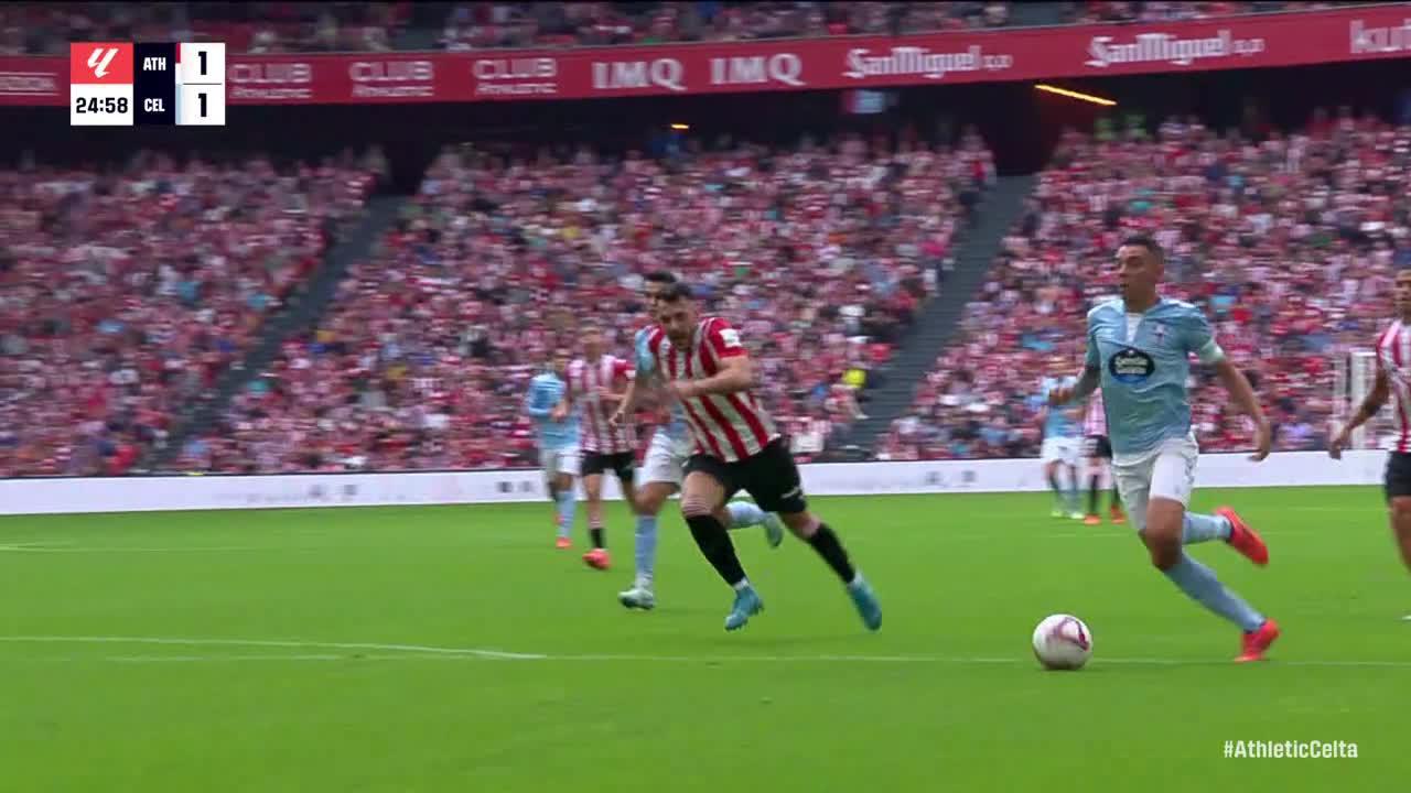 Iago Aspas scores Penalty Goals vs. Athletic Bilbao