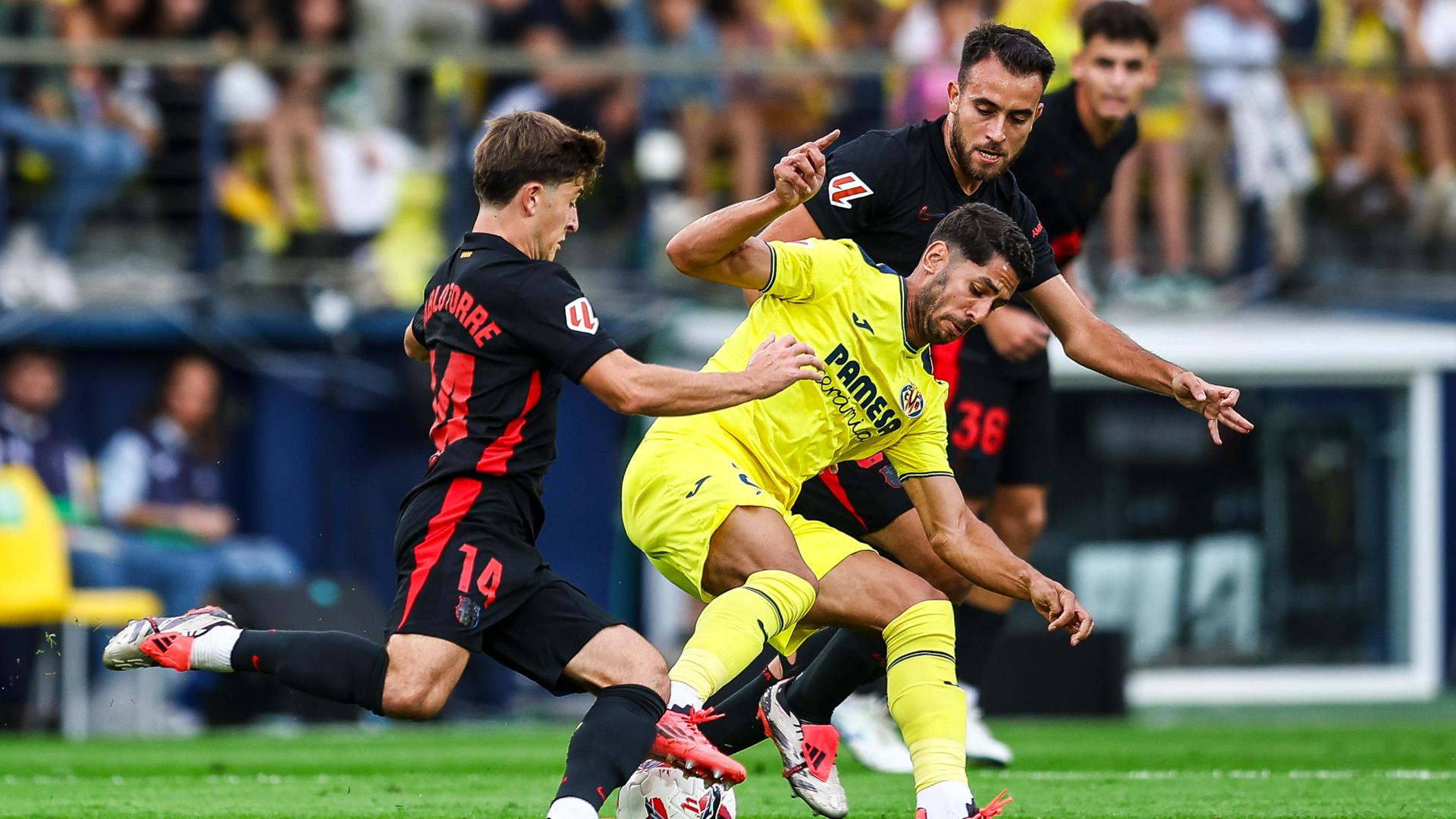 Ayoze Pérez pulls one back for Villarreal