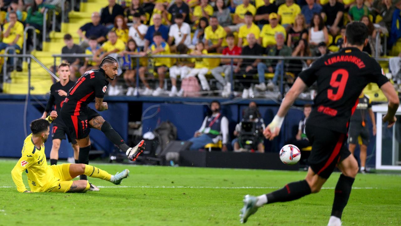 Raphinha finds the back of the net for Barca's 4th goal