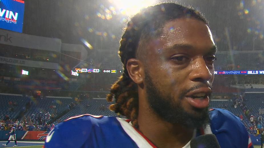 Damar Hamlin describes 'special' feeling of his INT on MNF