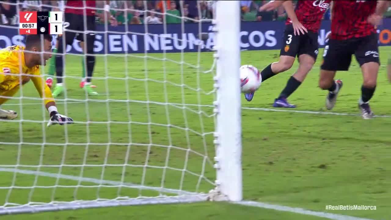 Dominik Greif makes a great save