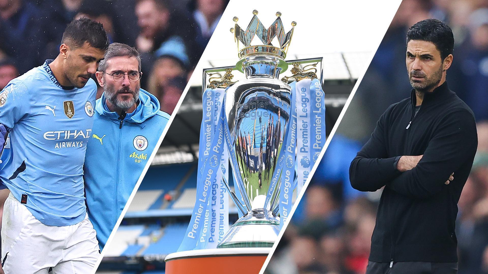 Does Rodri's ACL injury make Arsenal Premier League title favourites?