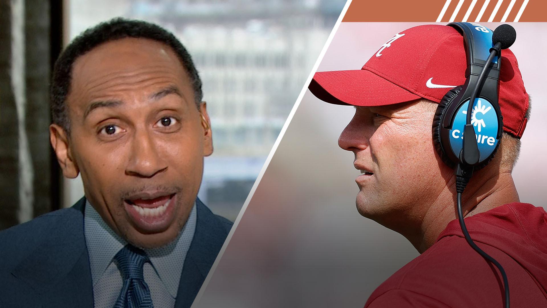 Stephen A. delivers emphatic challenge to Alabama against