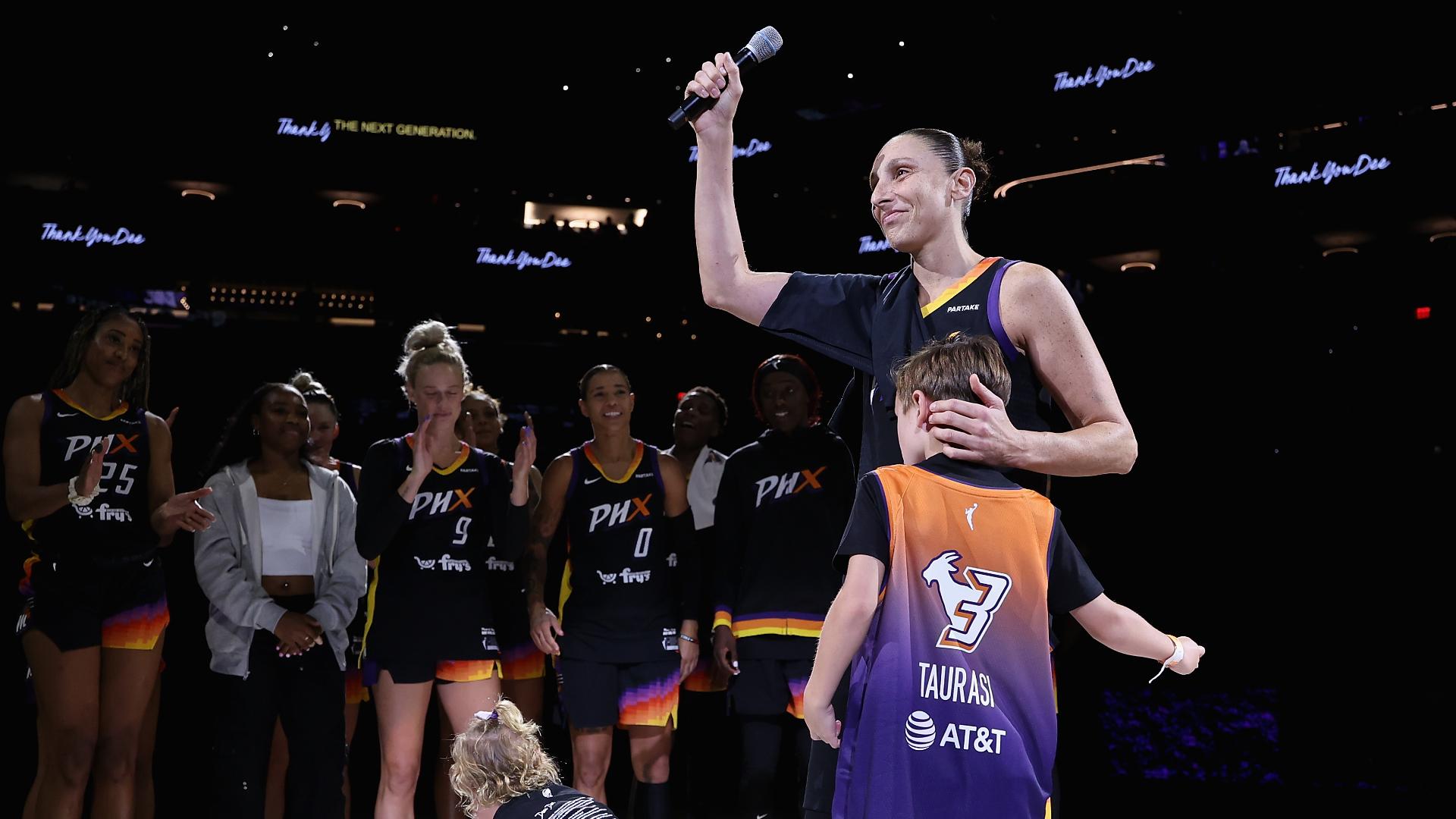 Diana Taurasi's legendary career as voiced by Vanessa Bryant