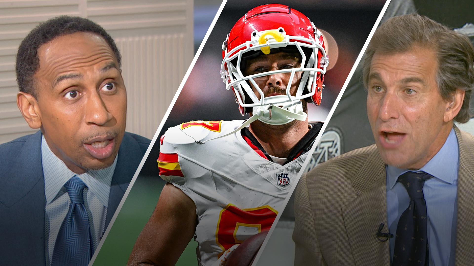 Stephen A. and Mad Dog get into it over Travis Kelce