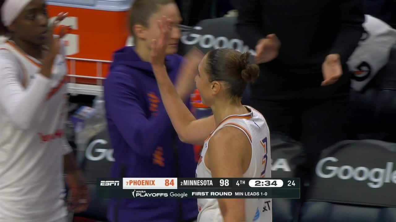 Diana Taurasi fouls out in what could be her final game