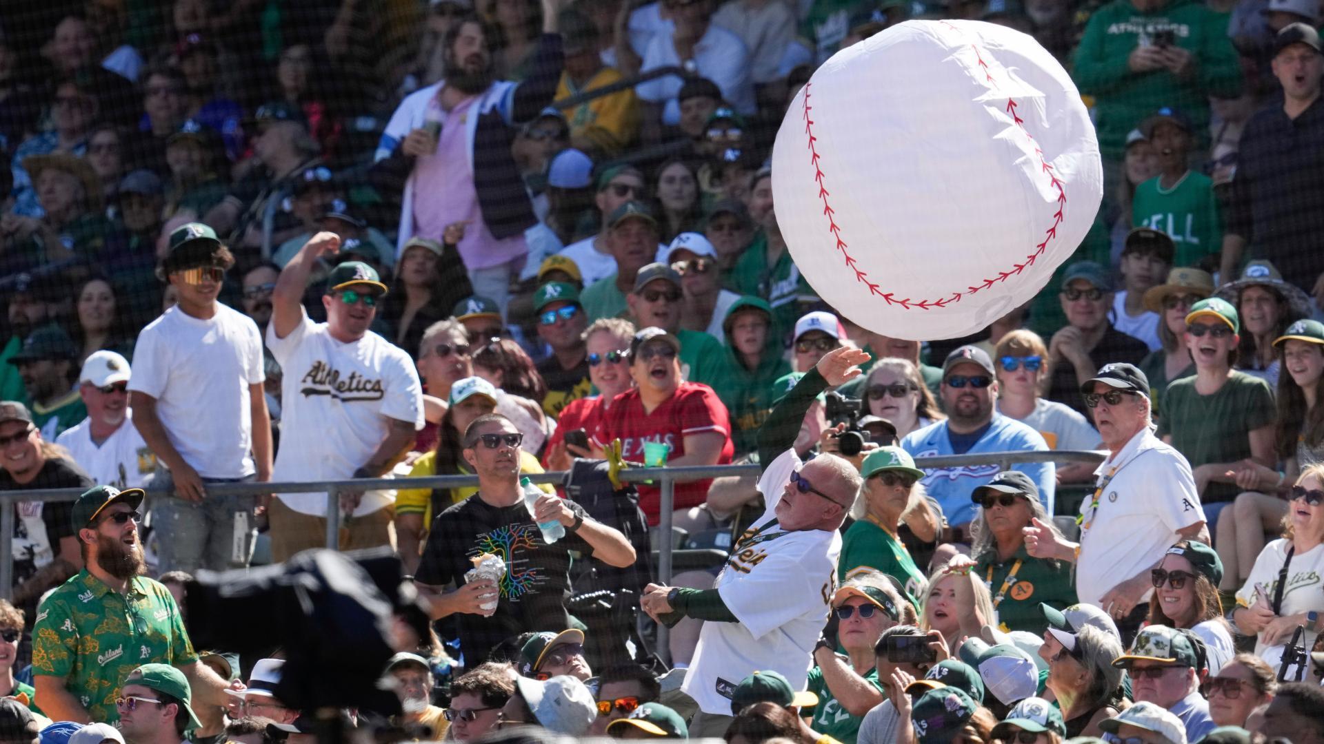 Security trolls sellout crowd at Oakland Coliseum