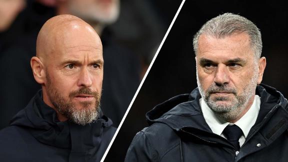 Is Ten Hag or Postecoglou under more pressure when they meet? - ESPN Video