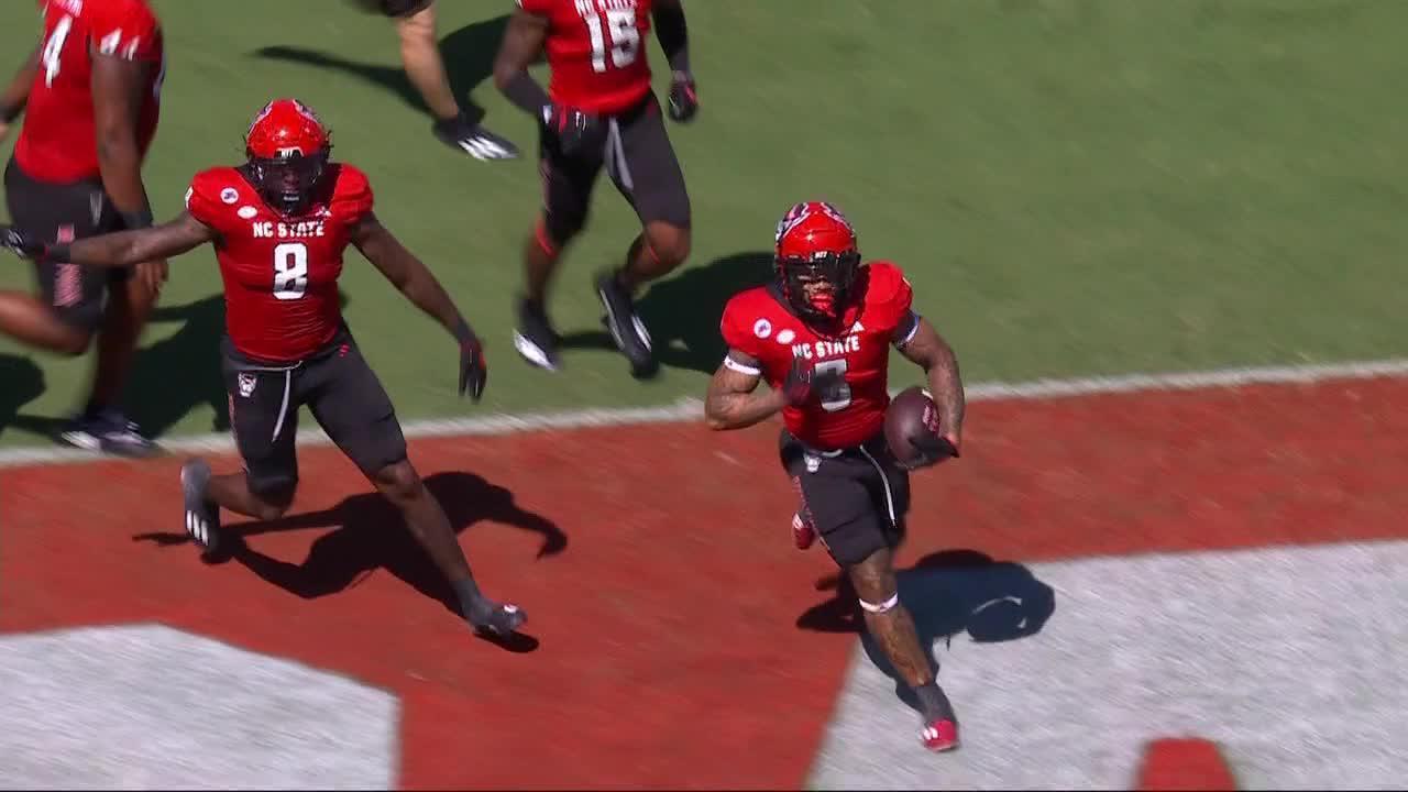 DK Kaufman's sack leads to a scoop-and-score TD for NC State