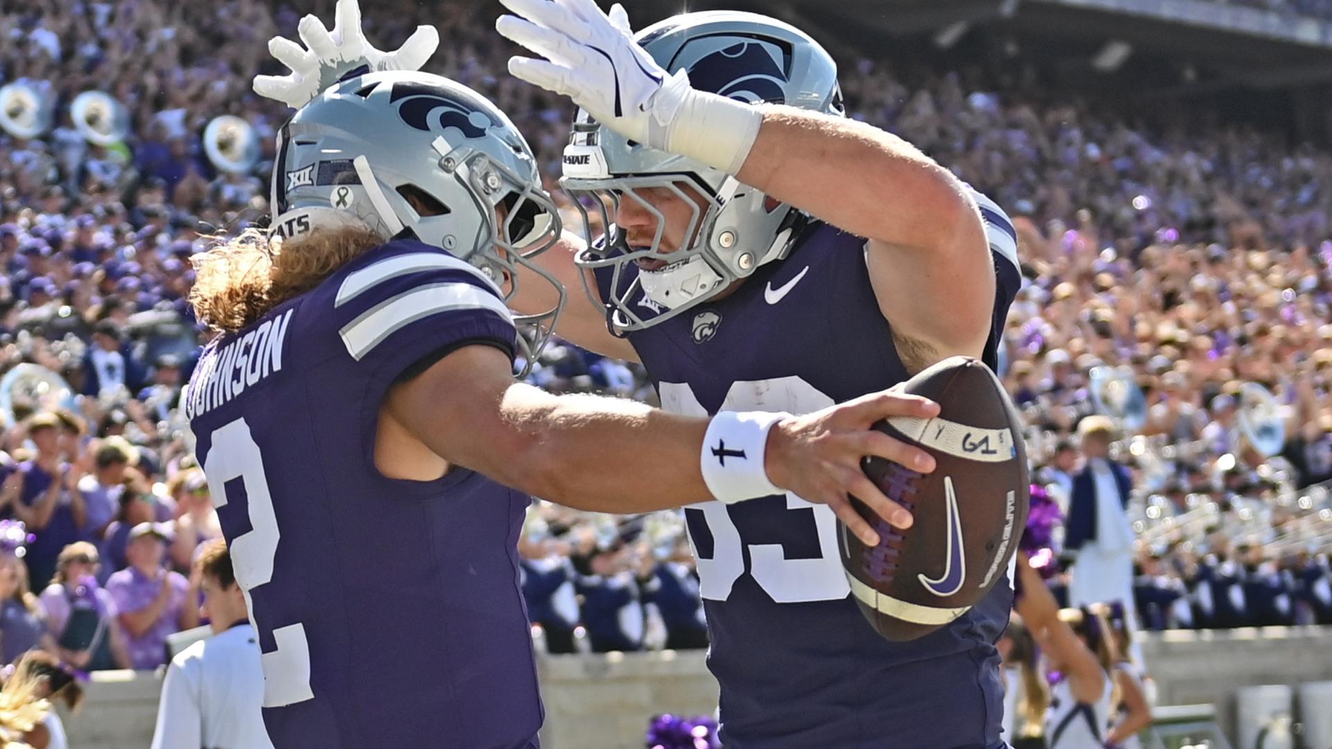 Avery Johnson runs it up with 5 total TDs for K-State