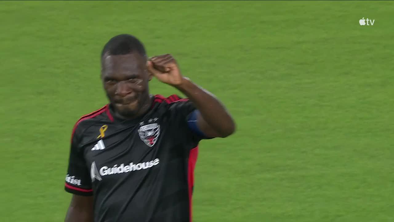 Christian Benteke gets on the scoresheet for DC United