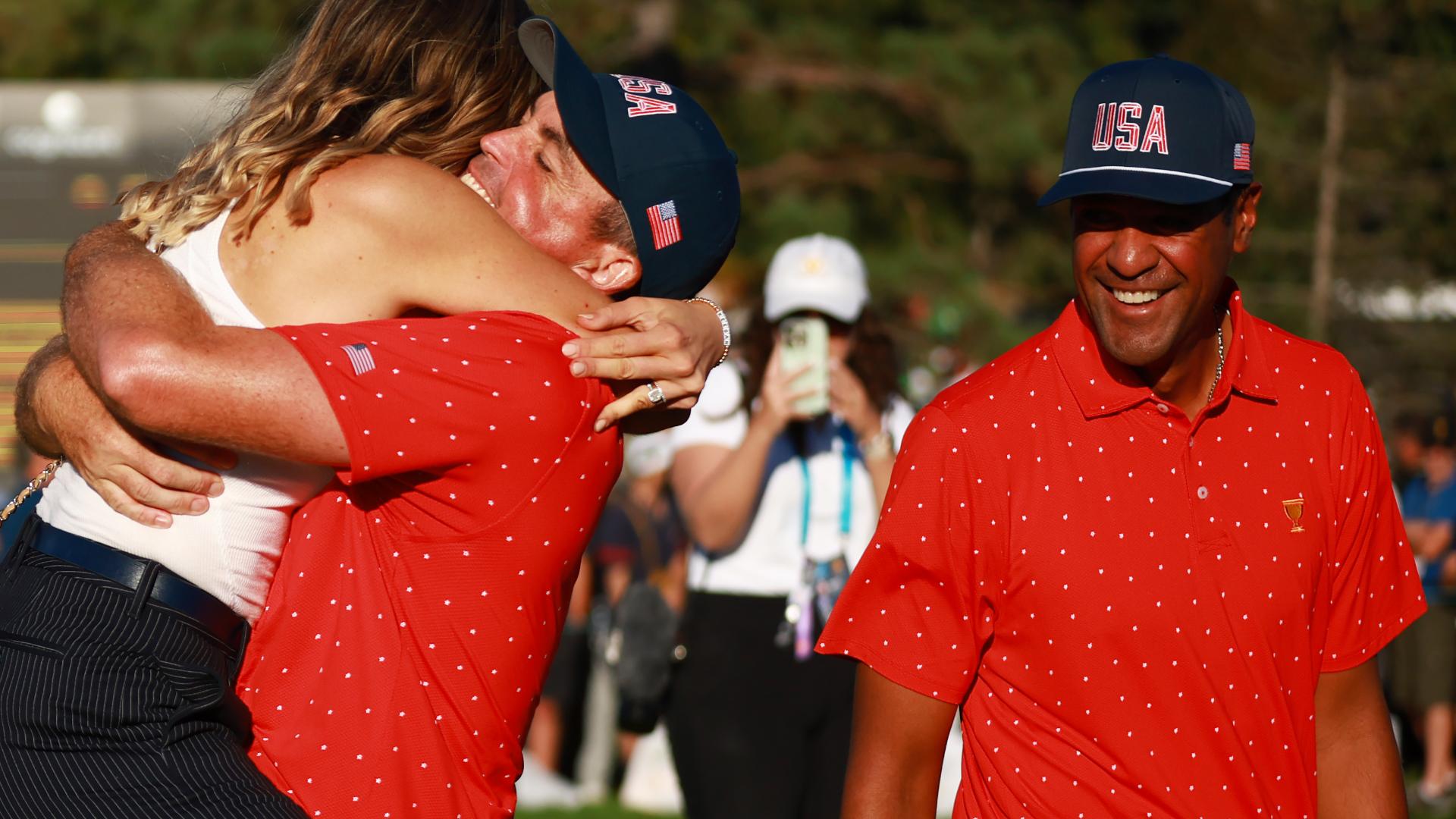 Keegan Bradley clinches Presidents Cup victory for U.S.