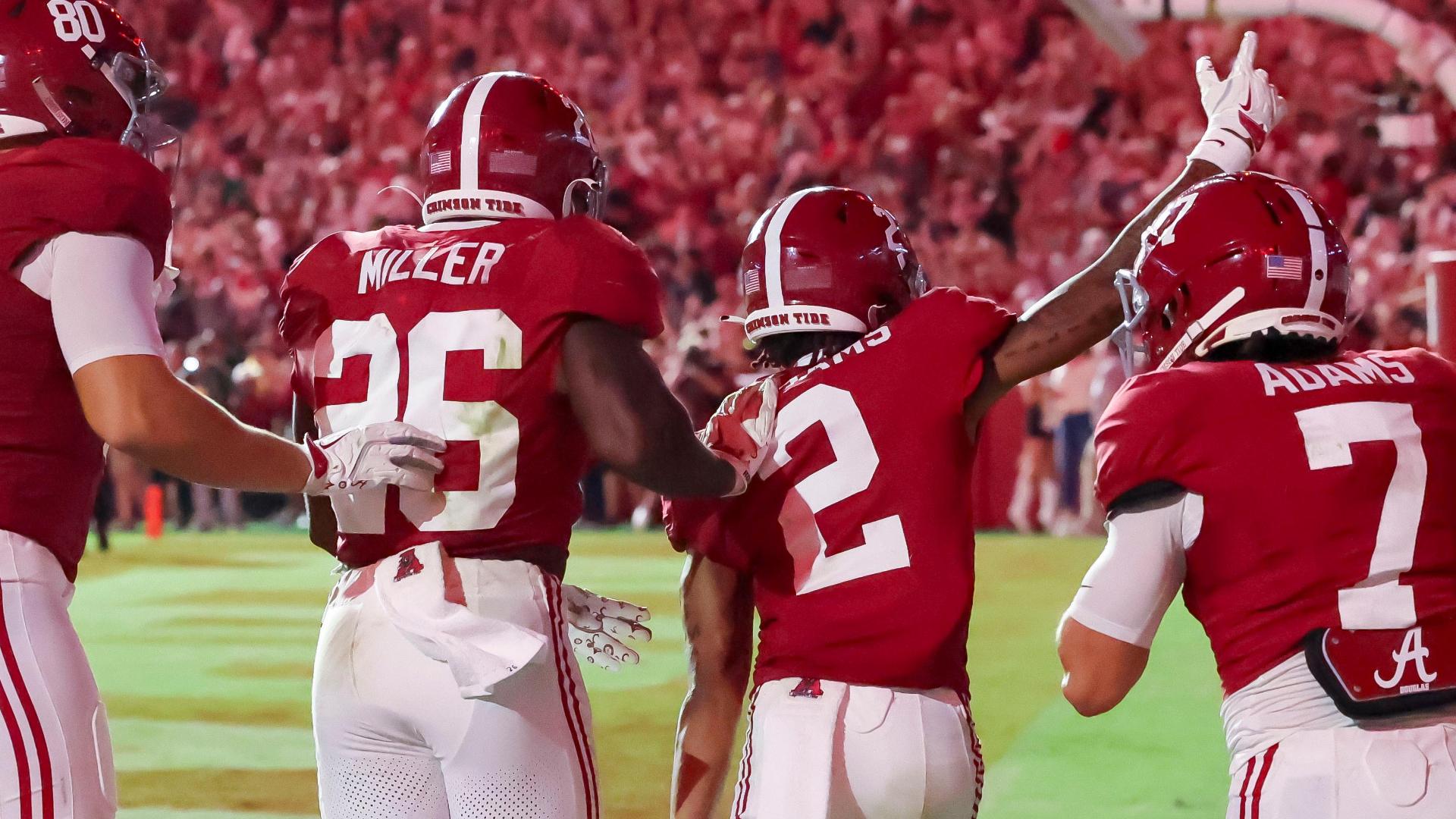 Georgia, Alabama trade huge TDs on consecutive plays from scrimmage