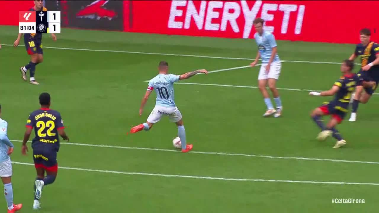 Iago Aspas finds the back of the net for Celta Vigo