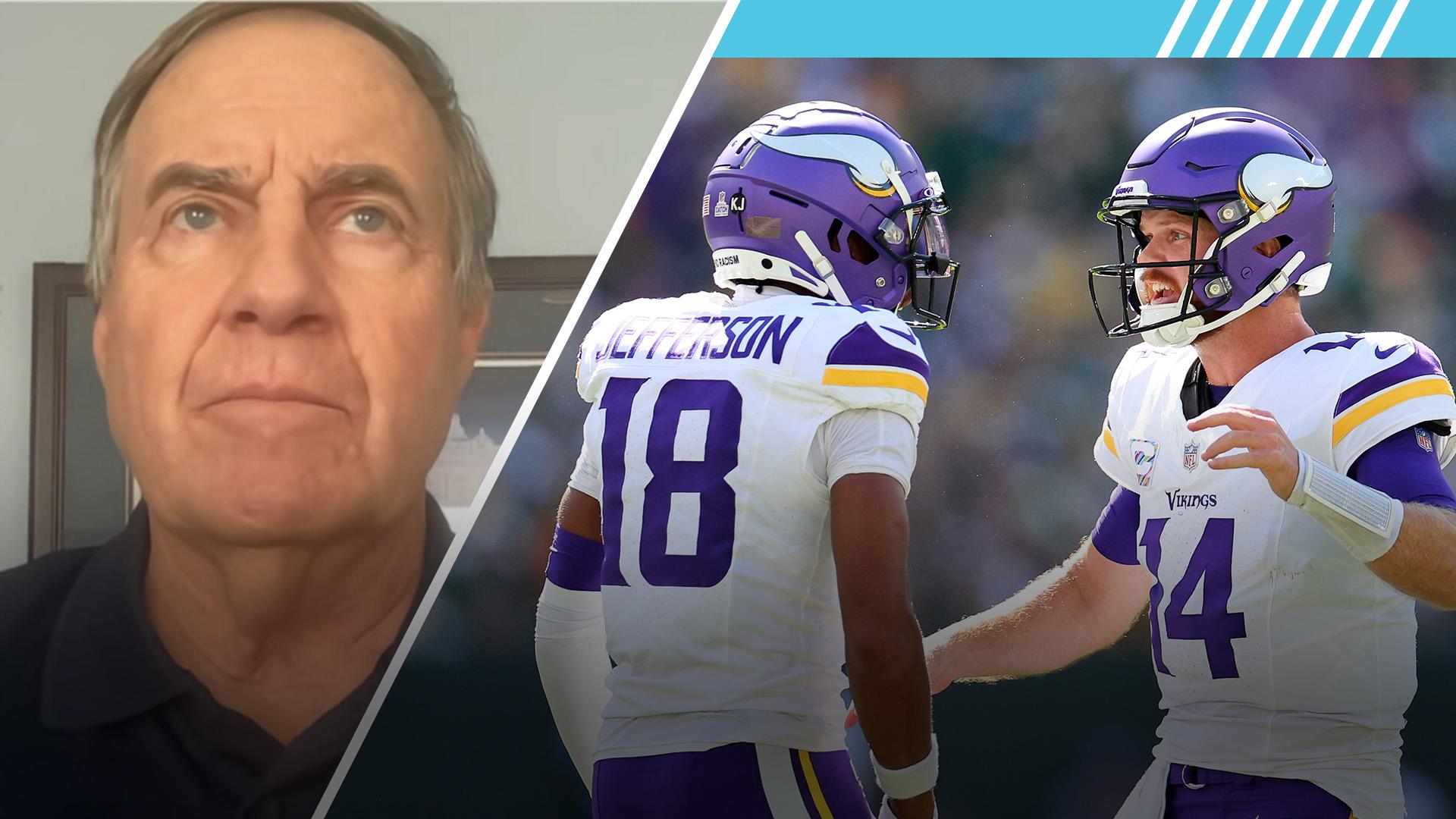 Bill Belichick's takeaways from Vikings' close win over Packers