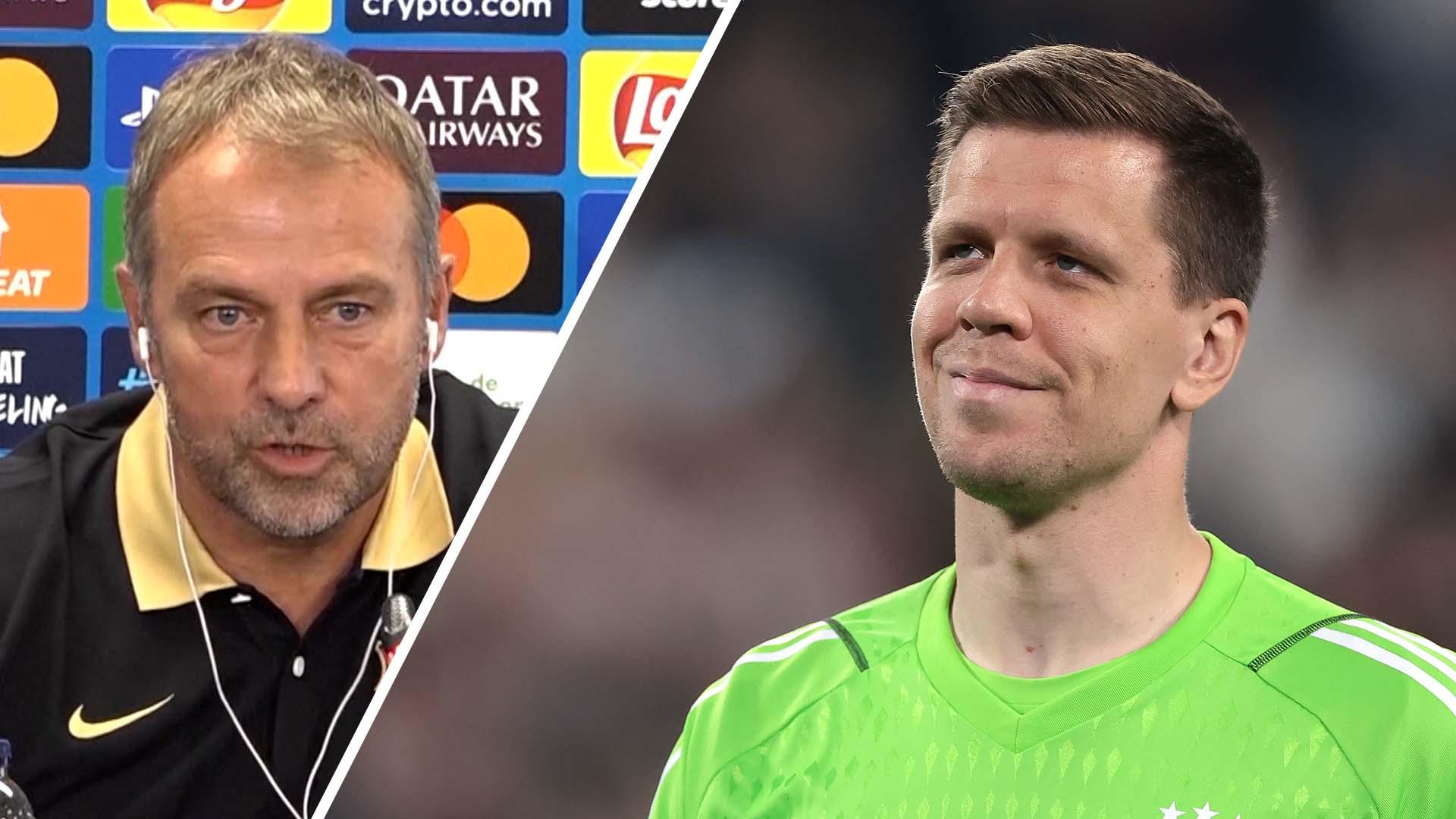 Flick reveals he has spoken to Szczęsny about Barcelona move