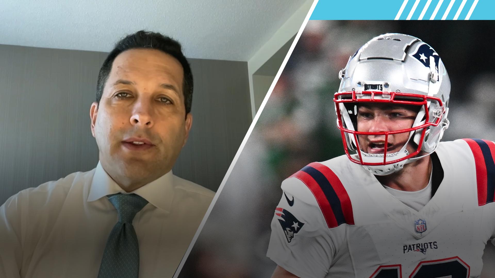 Schefter to McAfee: Most important thing Pats can do is develop Drake Maye