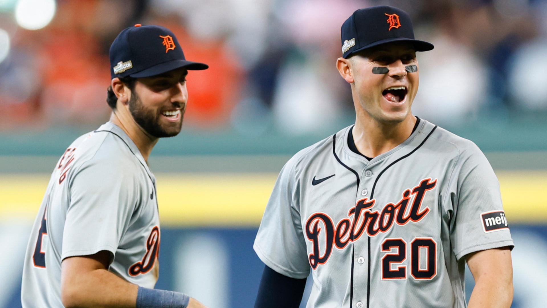 Tigers hang on to win Game 1 in thrilling finish vs. Astros