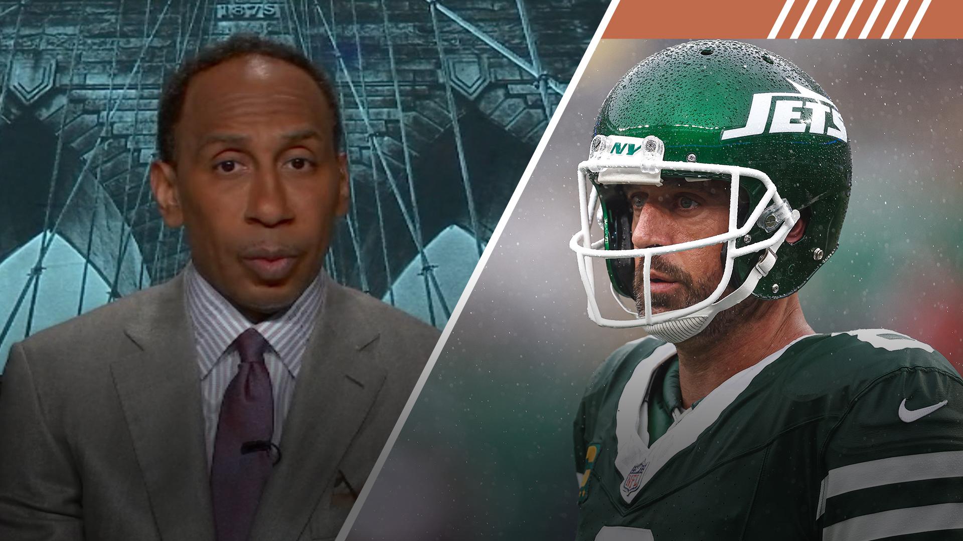 Why Stephen A. blames Rodgers for Jets' shaky start