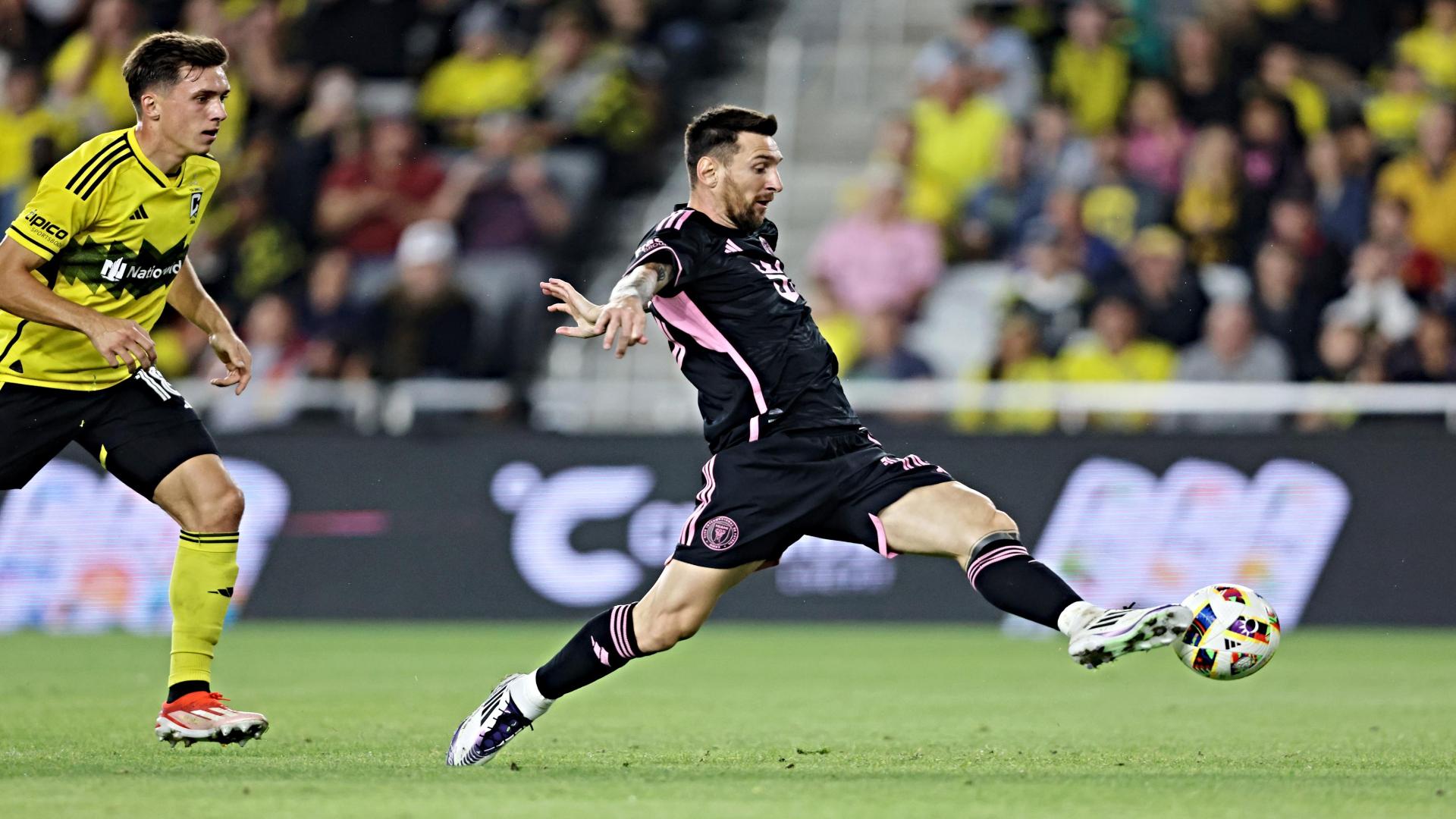 Messi prods Inter Miami in front at Columbus