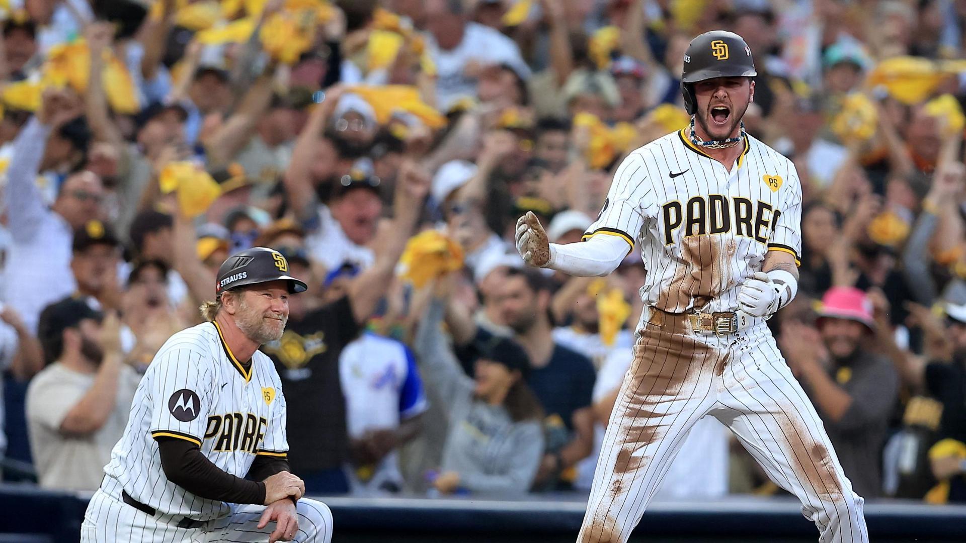 Jackson Merrill's 2-run triple keeps Padres rolling