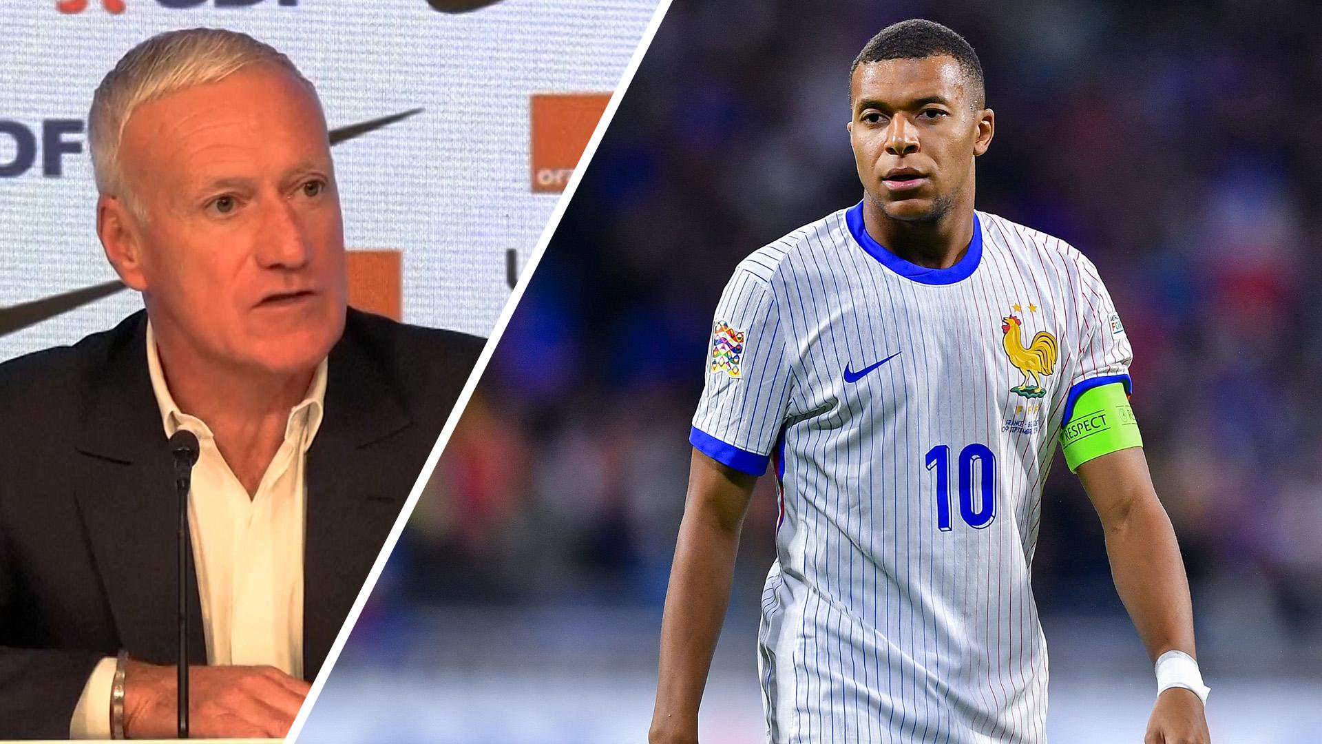 Deschamps not taking any risks with Mbappe's fitness