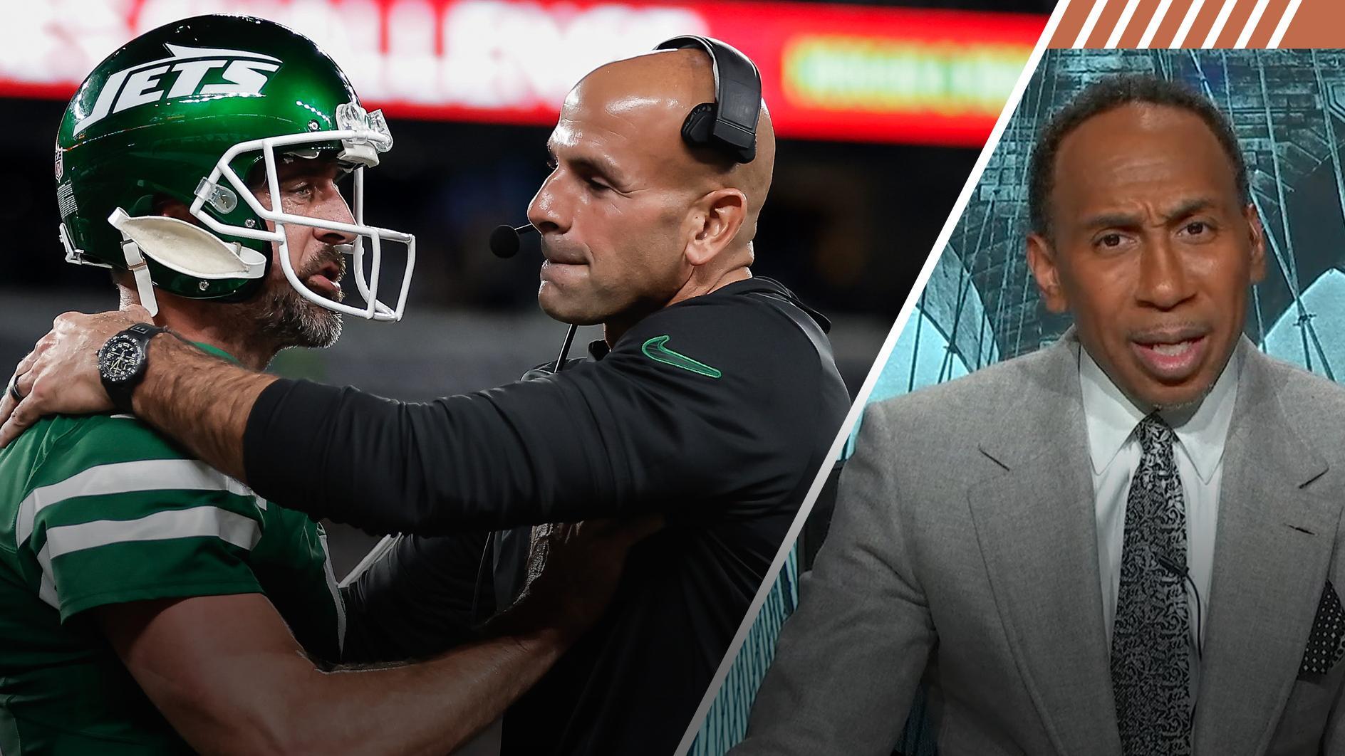 Stephen A.: Jets' issues are a problem Robert Saleh must solve