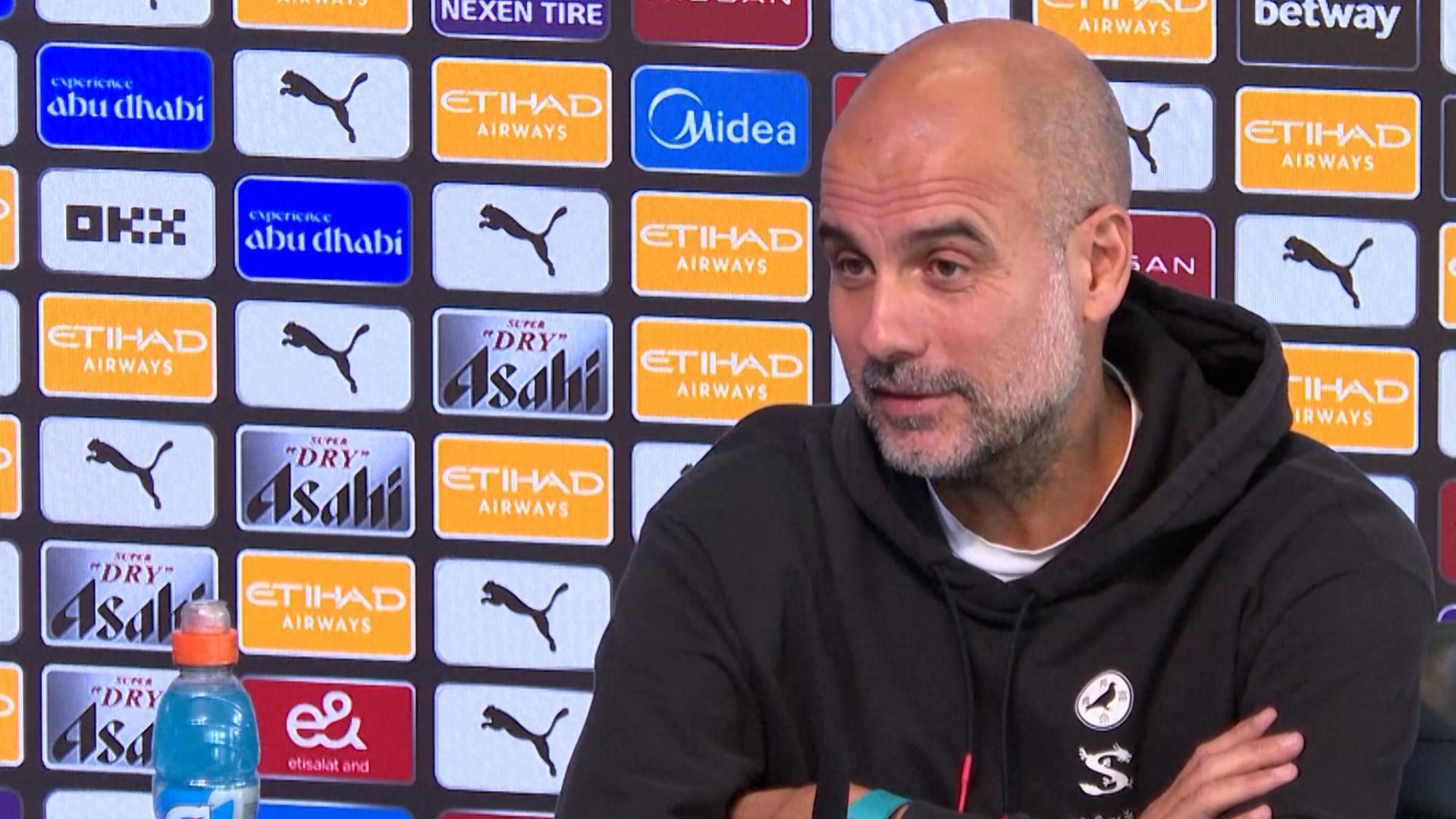 Guardiola refuses to comment on his future at Man City