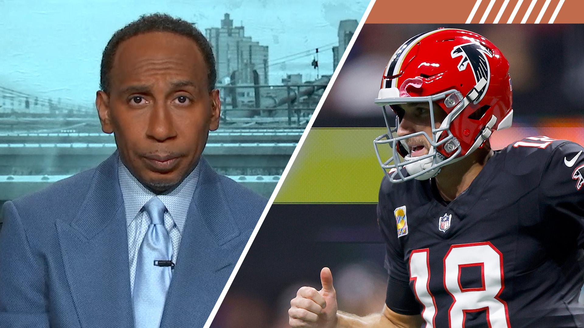 Stephen A. wants everyone to 'take it easy' with Kirk Cousins praise