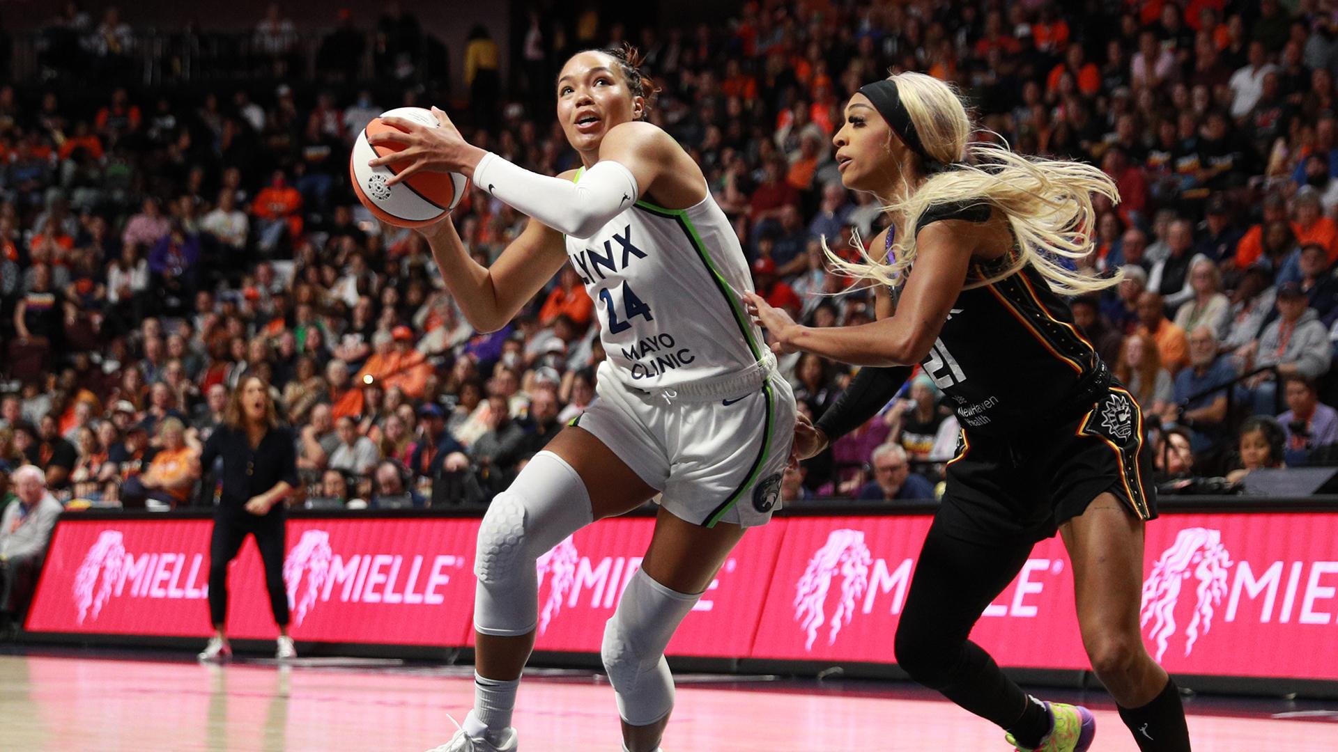 Napheesa Collier's 26-point night powers Lynx to Game 3 victory