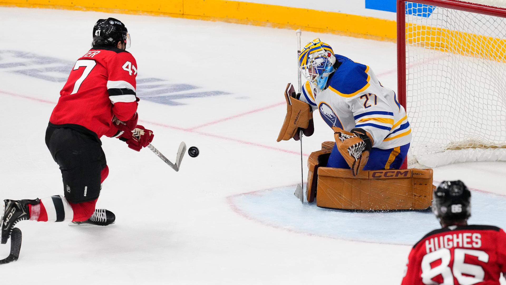 Paul Cotter lights lamp for 2nd straight game