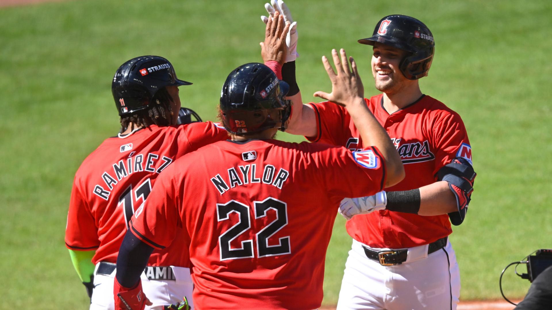 Guardians jump out to early lead behind 5-run 1st inning