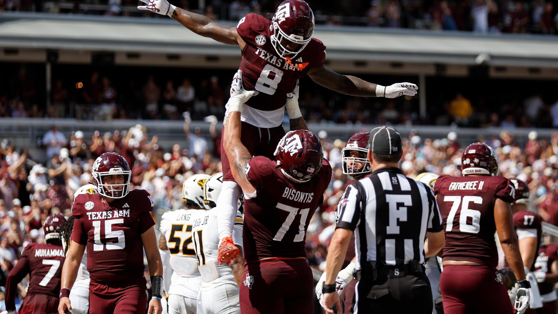 No. 25 Texas A&M blows out No. 9 Missouri for impressive win