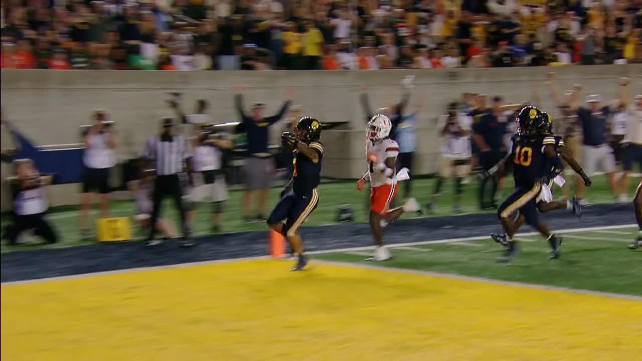 Cal stuns Miami with a 66-yard TD on 4th-and-1