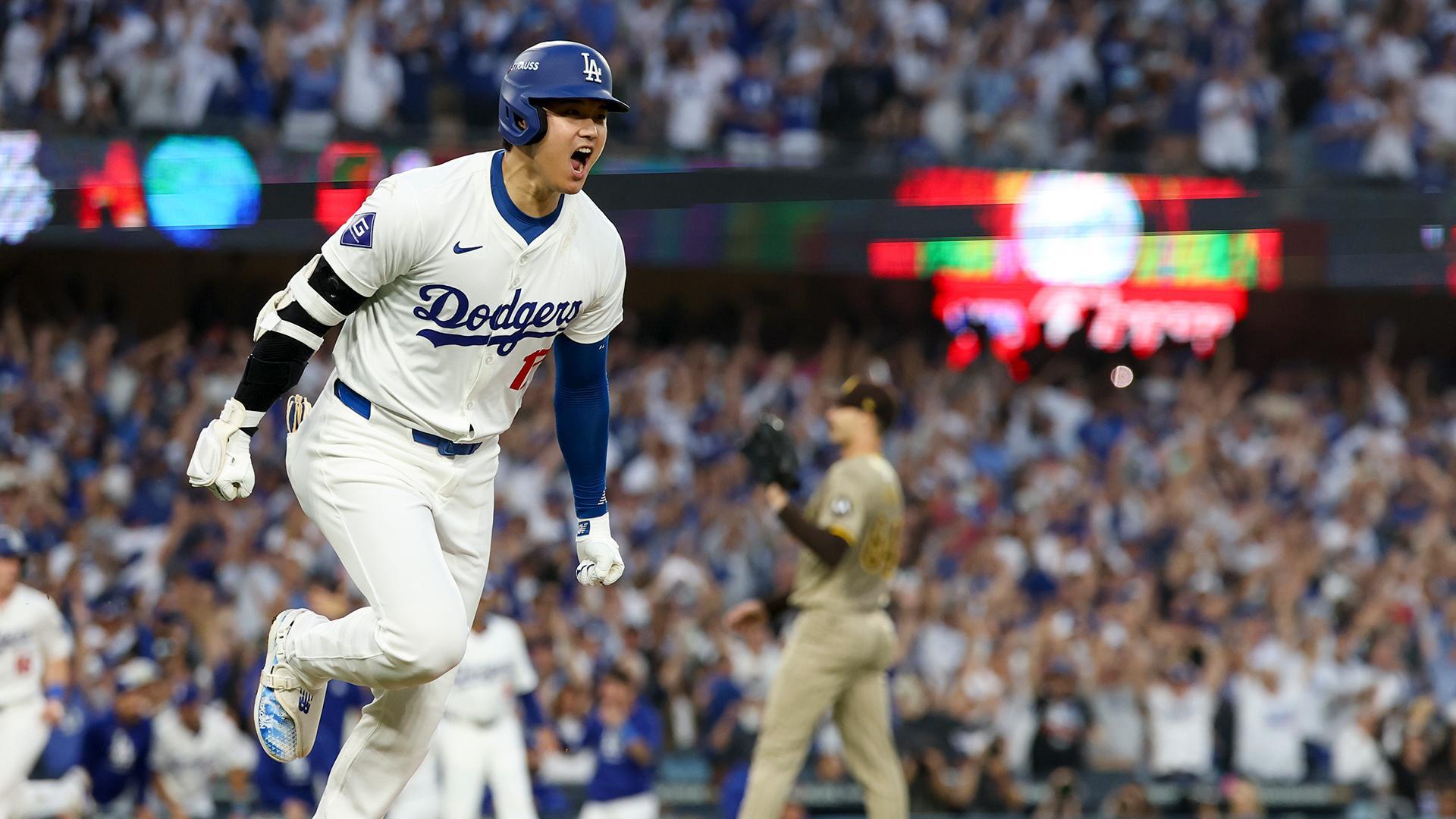 Shohei Ohtani's 3-run shot brings Dodgers level