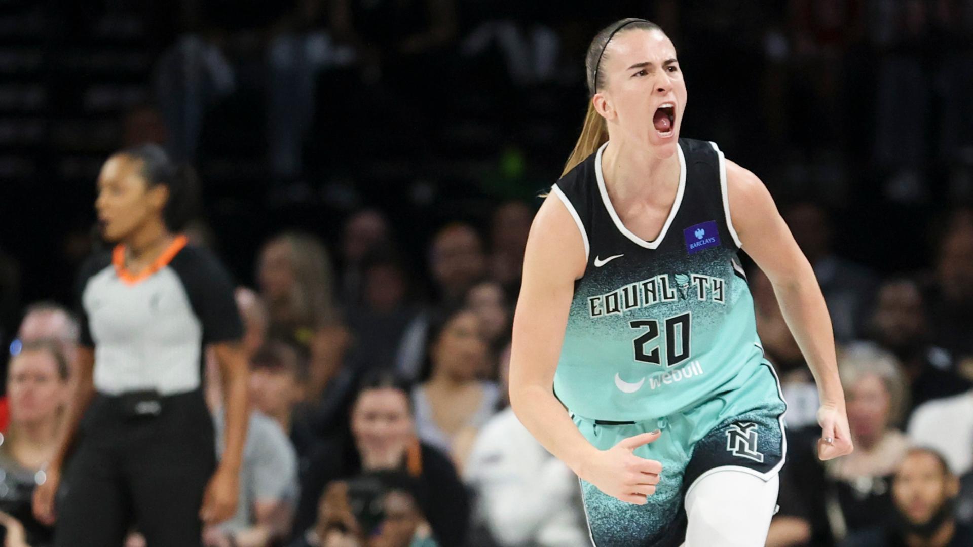 Sabrina Ionescu's 22 points push Liberty to WNBA Finals