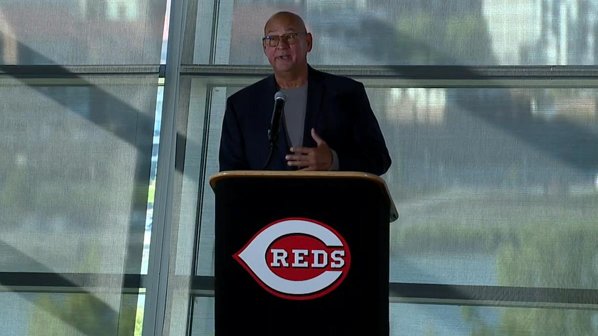 Terry Francona introduced as new manager of the Reds