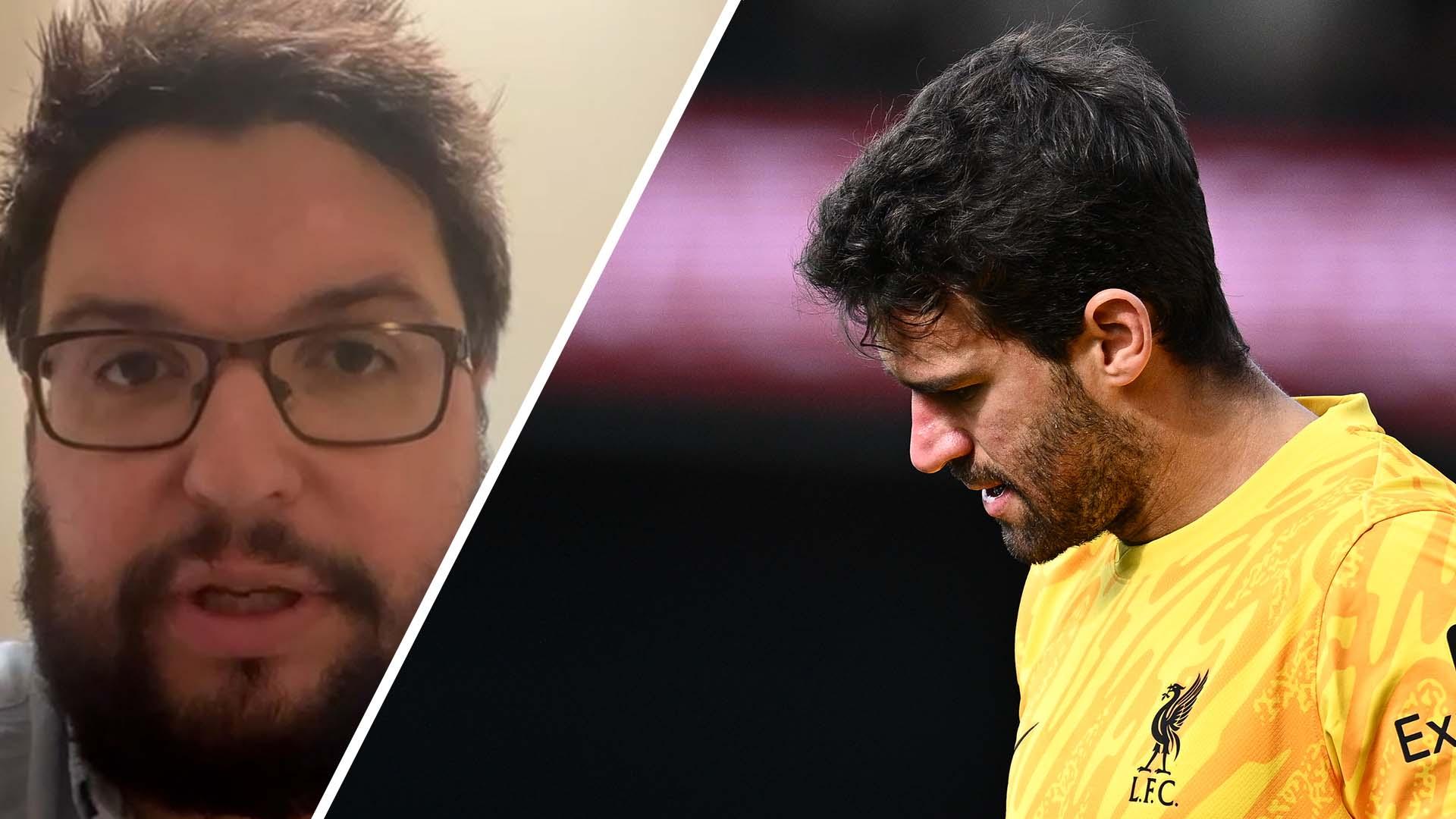 Hamilton: Alisson's injury couldn't have come at a worse time for Liverpool